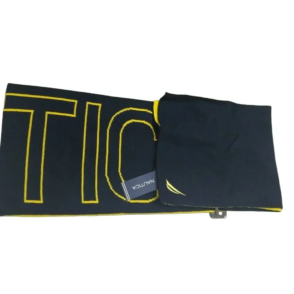 Nautica Scarf Long Knit Rectangle
